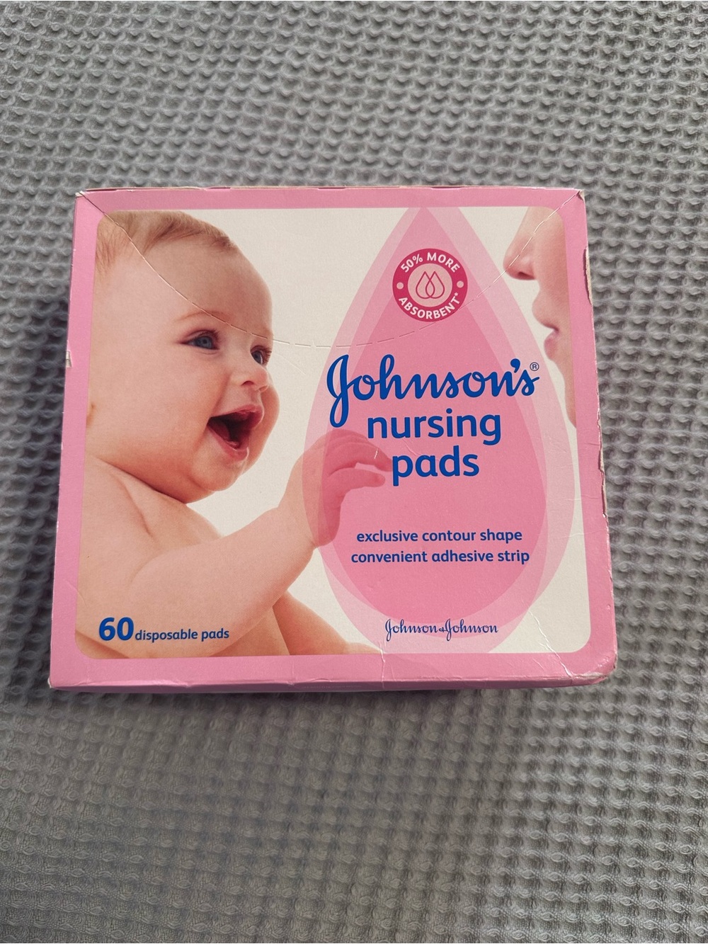 Pink Nursing Pads - 60 Disposable Pads